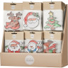 Наклейка на окно HOUSE OF SEASONS, красная, 10 см 85835